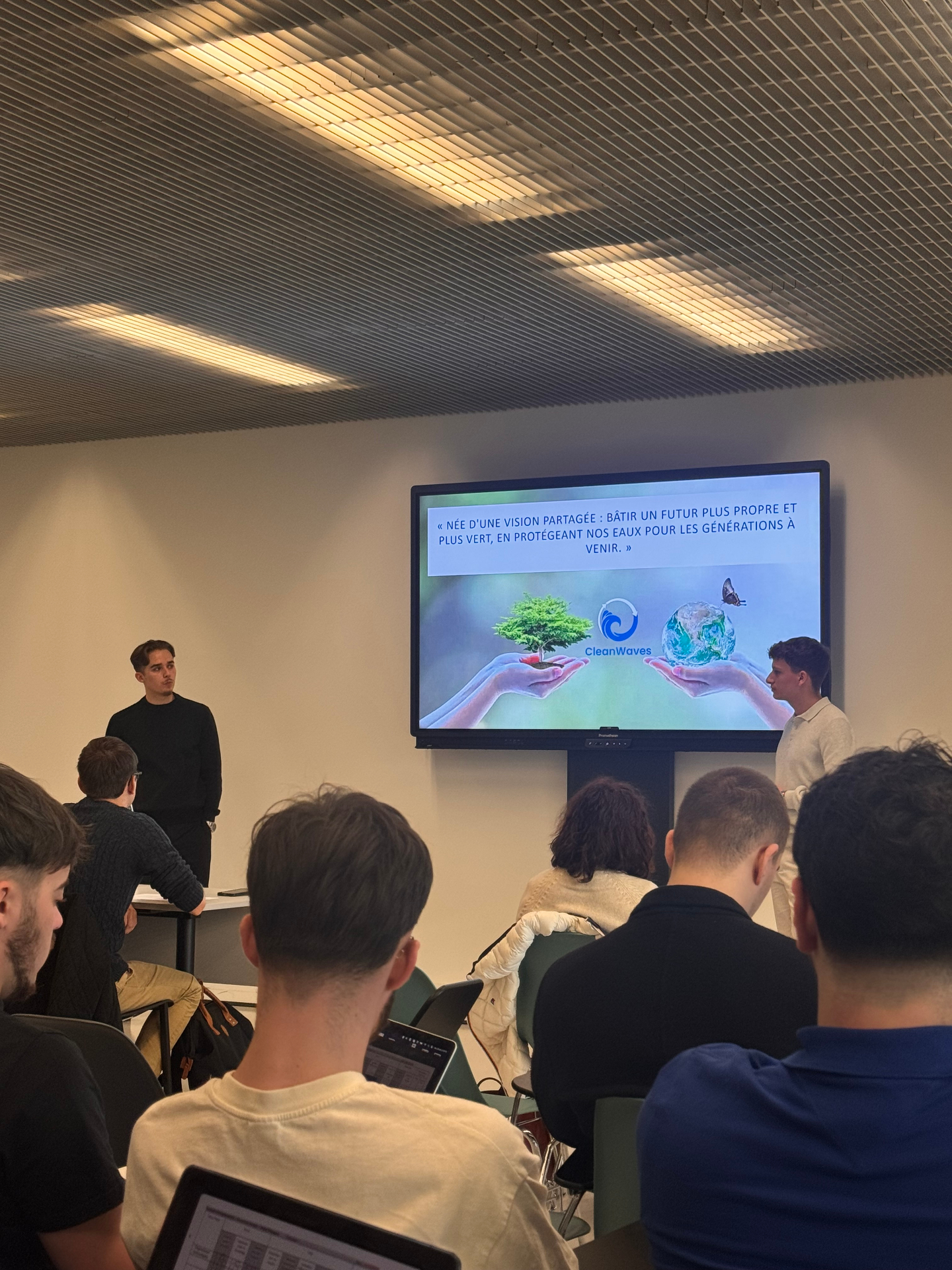 Soutenance du projet CleanWaves Technologies