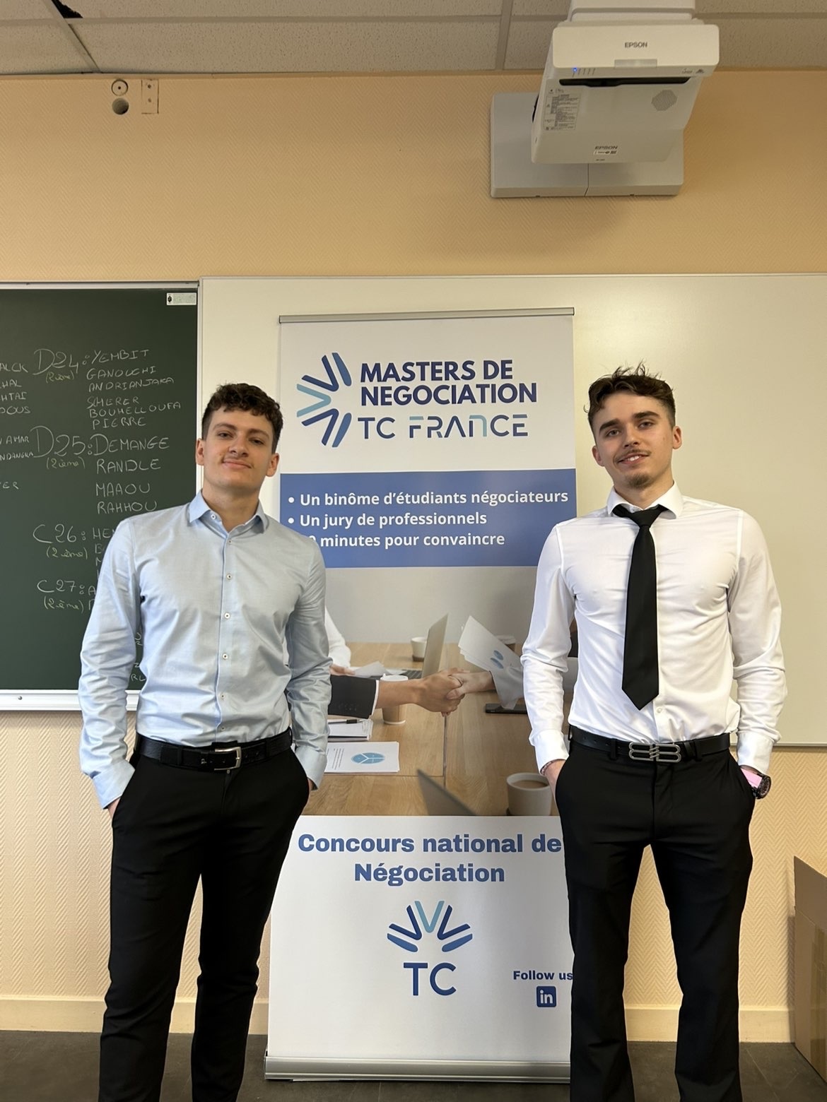 Finaliste des Négociales en anglais à l'IUT de Metz