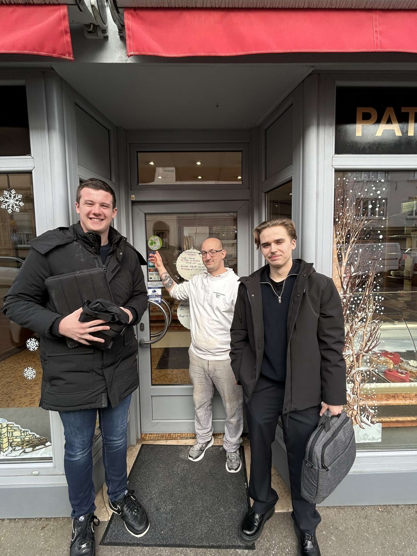 Visite professionnelle d'une pâtisserie partenaire
